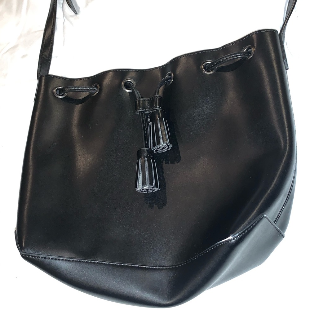Faux leather bag